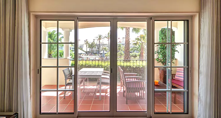 Double French Doors Interior Repair in Dunedin, FL