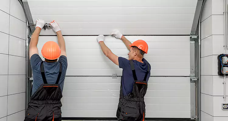 Garage Door Bottom Panel Repair in Dunedin, FL